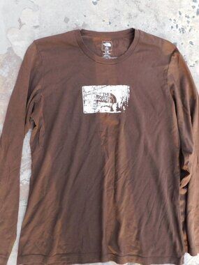 The North Face Womens Size Large Long Sleeve Shirt T Shirt Style